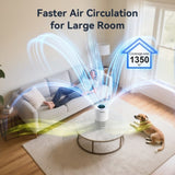 1350 Sq Ft Air Purifiers for Home Large Room Pets H13 83998773