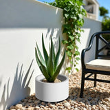 Heavy Duty Corten Steel Round Raised Garden Bed Kit 15.5" Dia. x 12" H. Pre-Rusted Metal Planter W3077P276888