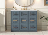 30inch Bathroom Vanity with Undermount Sink and Drawers, Painted Surface, Soft-Close Doors, Bathroom N710P331580C