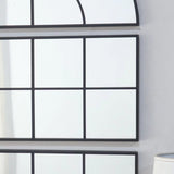 30" x 45" Large Arched Wall Mirror with Three Separate Sections W2078P218270