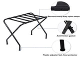 680*400*560MM Portable Metal Luggage Rack Black 04774639