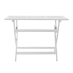 ZUN POSITANO 43.5'' FOLDABLE TABLE 59327.00WHI