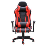 ZUN Modern Ergonomic Office Gaming Chair w/ Adjustable Height, 360-Degree Swivel, Faux Leather Computer B011P206730