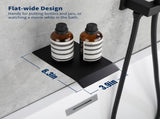 Male NPT Faucet with Hand Shower, Matte Black Waterfall Bathtub Shower Faucet Set, Wall Mount 36394677