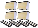 4X Heavy Duty Air Filter Kit AF55014AF55308 fit for Farm Tractors ATV Equipment 64894553
