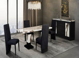 STACEY BLACK DINING CHAIR SET OF 2 B201P342799