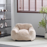 Auch Indoor Armchair Style Bean Bag, Beige N775P265515B