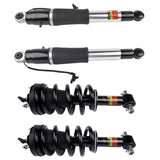 2Pcs Front Suspension Strut and Coil Spring Assembly and 2Pcs Rear Air Shock Absorber Fit for 52953816