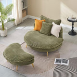 65.00 inches long, Corduroy Sofa Fabric, with three matching pillows and two spacious and W1658P212596