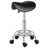 Saddle Stool Ha Ha Feet Rotation Bar Stool Black 56765633