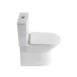 One Piece Toilet with Comfort Chair Seat ADA Height 17", Powerful Dual Flush Modern Toilet,1.1/1.6 W3192P279682