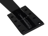 20000 lbs Adjustable Pintle Hitch Mount 3 Position fit for 2" Hitch Receiver Steel 44530942