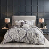 Full/Queen 6 Piece Printed Duvet Cover Set B03597322
