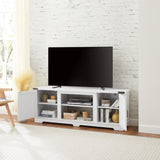 ZUN Modern Farmhouse TV Media Stand, Large Barn Inspired Home Entertainment Console, for TV Up to 70'', W1758P147681