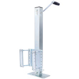 Heavy Duty Trailer Jack, Fixed Mount Jack w/Drop Leg, 28.6 in. of Lift, Max Load 2,500 Lbs 95055305