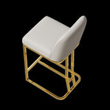 Dining Bar Chairs Set of 2 Modern style bar chairs with simple design, Creative Design comfortable W1727P240719