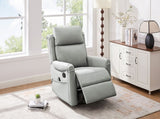 Modern Manual Recliner Swivel Rocking Recliner Massage Recliner Chair with 8-Point Massage with N763P399629E