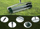 Heavy Duty Rolling Lawn Aerator, Rotary Push Tine Spike Soil Lawn Aerator Gardening Tool with 36790903