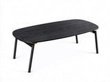 Folding Coffee Table No Assembly Required, 39.4" x 19.7" x 18.3", Melamine 66749266