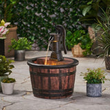 26.5" High Hand Crafted Weather Resistant Floor Fountain with Light 71775.00BRN