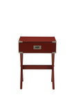 Babs Red Finish Accent Table B2726P270995