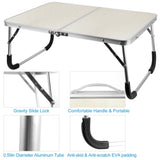 Foldable Laptop Table Notebook Bed Desk Breakfast Reading Writing Lap Tray For Sofa Couch Floor 76235058