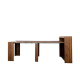 Modern Extendable Dining Table with Storage W331P191551
