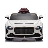 ZUN 12V Battery Powered Ride On Car for Kids, Licensed Bentley Bacalar, Remote Control Toy Vehicle with W2181P143789