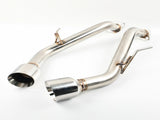 Exhaust Manifold Headers For INFINITI 2014-UP Q50 Double Wall Dual Tips MT001289/SY 16399787