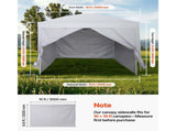 Canopy Sidewalls for 10 x 10 ft Pop-Up Tent, Waterproof Panels with Sun Protection Layer for Outdoor 33065044