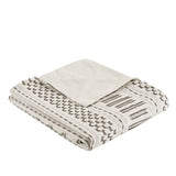 King/Cal King Cotton Jacquard Duvet Cover Mini Set B03596465