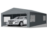 12x20 ft Carport Car Port Canopy Grey 79468815
