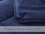 3 Piece Pre Washed Down Alternative Comforter Set with 2 Shams 44532942