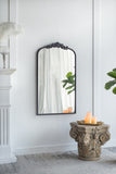 24"x 42" Classic Design Mirror with and Baroque Inspired Frame for Bathroom, Entryway Console Lean W2078123593