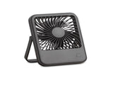 4" 3-Speed Portable Rechargeable Foldable Fan with Lighted Button, Black,FN1041NBK, New 2026 93702507