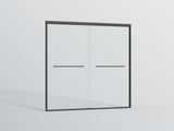 56-60 in. W x 72 in. H Double Sliding Shower Door, Semi-frameless Bypass Bathroom Sliding Door with W1920P300301