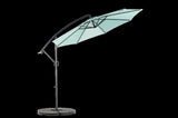 14.8 Ft Double Sided Outdoor Umbrella Rectangular Large with Crank W640P234549