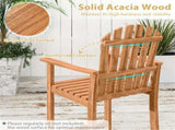 31" Seat Height Outdoor Bar Stool, Slatted Design Ergonomic Tall Chair for 40"-43" Bar Table 72391840