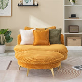 65.00 inches long, Corduroy Sofa Fabric, with three matching pillows and two spacious and W1658P212860