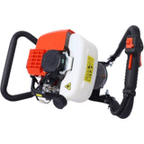 V-Type 52CC 2 Stroke Gas Post Hole Digger One Man Auger EPA Machine Plant Soil Digging Fence,red W465109906
