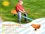 Teeter Totter for Kids,Kids Seesaw Swivel Teeter Totter Home Playground Equipment,360 Degrees 02634616