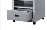Eleanor Dove Gray Finish End Table B2726P244377