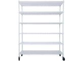 6 Tier 6000lbs Capacity NSF Metal Shelf Wire Shelving Unit, Heavy Duty Adjustable Storage Rack with 81168611
