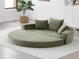 Convertible sofa couch bed,multi-functional,circular bed,adjustable Futon sofa ,No Assembly W2677P388982