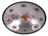 9 Notes Gold-eyes Solid Color Handpan Drum Steel Percussion Instrument 17101515