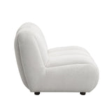 Manilla Ivory White Linen Chair B2726P245032
