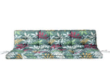 Outdoor Swing Cushions 55 Inch, Waterproof 4" Thick Porch Swing Cushion Replacement with Backrest 11987605