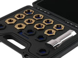 Professional Axle Thread Restorer Set M16-M27 & SAE with Extension Bar 72255343