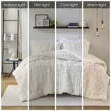 Animal Chenille Duvet Cover Set Full/Queen B035P294496