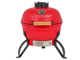 13in Round Ceramic Charcoal Grill Orange 27583157